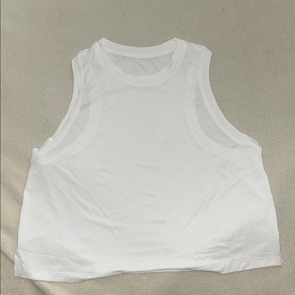 White Lululemon Tank Top